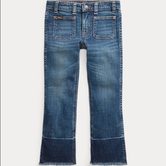 Polo Ralph Lauren Other - Polo Ralph Lauren Jenn Flare Denim Pant Girls M (8-10)